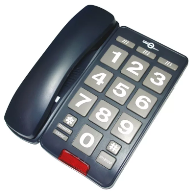 Телефон с крупными кнопками (синий) арт. 3141