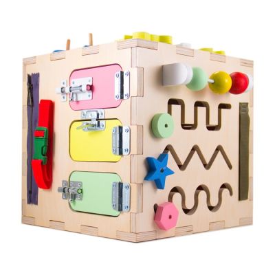 Развивающий куб Монтессори