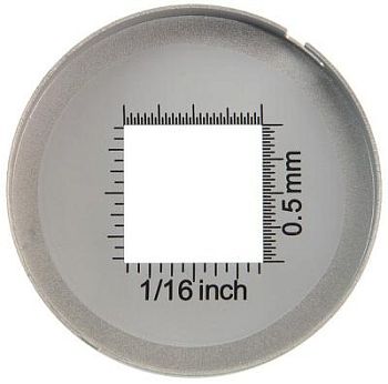 Лупа измерительная Veber 10х, 25 мм, с подсветкой (8011)