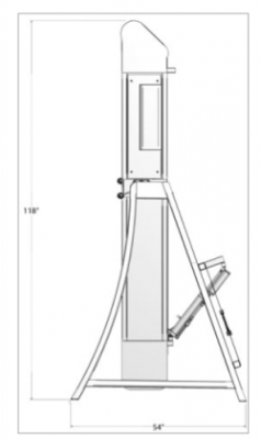 Интерактивная поверхность для скалолазания Laddermill арт. ExR23600