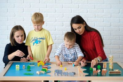 Игровой многофункциональный стол «STEM» арт. ПрТ27689