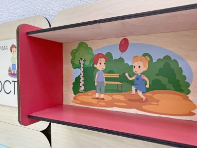 Дидактическая настенная панель «Азбука безопасности»