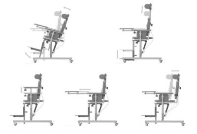 Стул подростковый ортопедический рост ребенка от 115 до 160 см арт. КХ13589