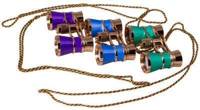 Театральный бинокль с цепочкой Levenhuk (Левенгук) Broadway 325C Blue Wave