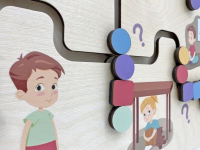 Дидактическая настенная панель «Азбука безопасности»