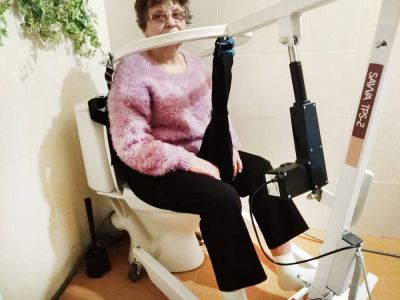 Передвижной  электрический подъемник для инвалидов и пожилых  SAVVA TPS-2