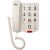 Телефон с крупными кнопками, цвет белый Телефон с крупными кнопками, цвет белый