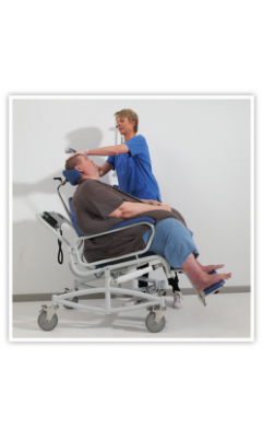Кресло-коляска инвалидная для душа Tilt XXL LY-800-T арт. MT10848