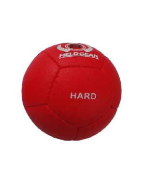 Мяч для игры в Бочча (красный) жесткий