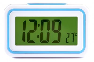 Говорящие часы с будильником и термометром арт. ИА22782