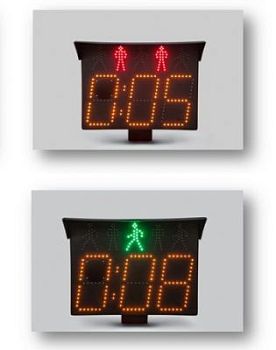 Табло обратного отсчета времени для светофора ТООВ-У-А-ЗГСО-РТ арт. СТП19440