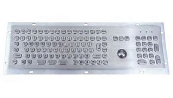 Металлическая антивандальная клавиатура c Track ball трекбол trackball TG-PC-Mini3 арт. ТчБ24263