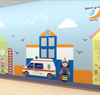 Декоративно-развивающая панель «МЧС» арт. Umn27530