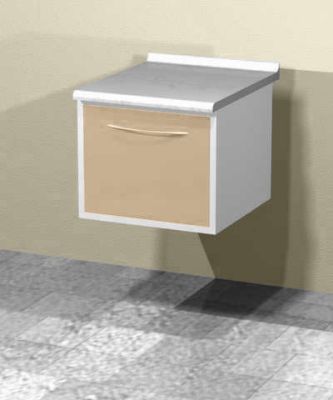 Настенная металлическая тумба