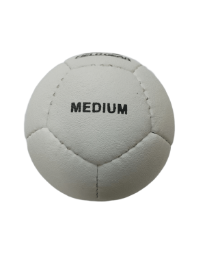 Мяч для игры в Бочча (белый) средней жесткости