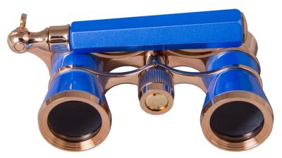 Театральный бинокль-лорнет Levenhuk (Левенгук) Broadway 325L Blue Wave