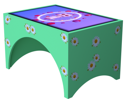Интерактивный сенсорный стол Ромашка ЛОГО