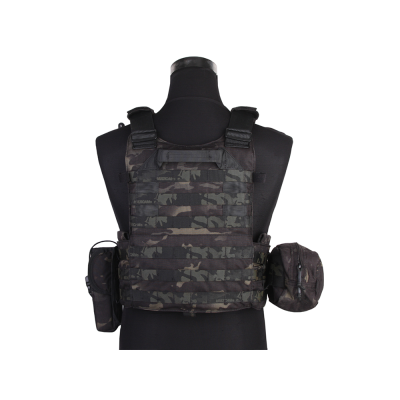 EmersonGear LBT6094A style Plate Carrier w 3 pouches (Multicam Black)