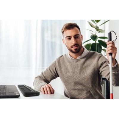 Портативный тактильный дисплей Брайля Brailliant BI 40X арт. ЭГ28073