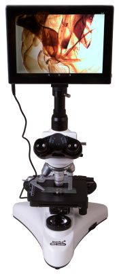 Микроскоп цифровой Levenhuk (Левенгук) MED D20T LCD, тринокулярный
