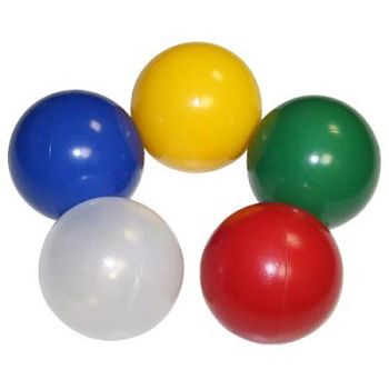 Мяч для сухого бассейна (упаковка - 135шт. одного цвета)