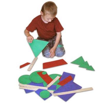 Набор фигур для плоскостного конструирования арт. АЛ12900