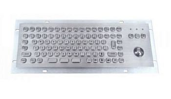 Металлическая антивандальная клавиатура c Track ball трекбол trackball TG-PC-Mini2 арт. ТчБ24258