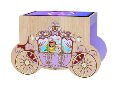 Интерактивный сенсорный стол Карета