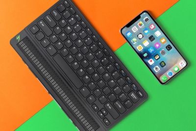 Портативный тактильный дисплей Брайля Mantis Q40 арт. ЭГ28074