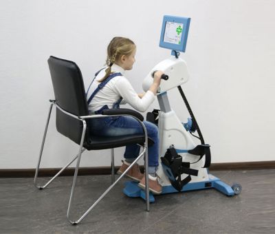 МОТО - роботизированный велоэргометр с БОС для активно-пассивной механотерапии конечностей