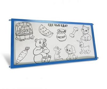 Настенный модуль «Многоразовая раскраска» (150x75) арт. ПрТ27579