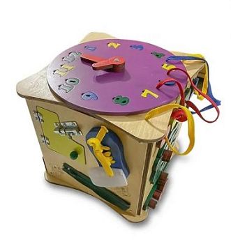 Бизикуб «Счастливые часики» арт. ПрТ28020