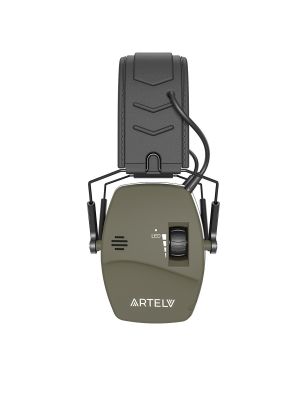 Активные наушники для стрельбы и охоты ARTELV КРЕЧЕТ (зеленые)