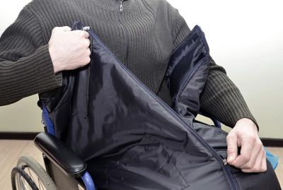 Чехол утеплённый для инвалидов-колясочников ЧК-02 арт.СиМ27292