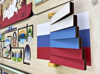 Дидактическая настенная панель «Россия – Родина моя»