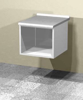 Настенная металлическая тумба