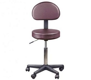 Стул со спинкой для массажиста Yamaguchi Chibi Plus (коричневый) арт. UM18467