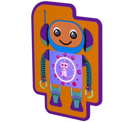 Интерактивный игровой терминал РОБОТ мини 17 (МДФ/ЛДСП)