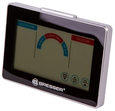 Гигрометр Bresser (Брессер) DCF с функцией рекомендации проветривания помещений