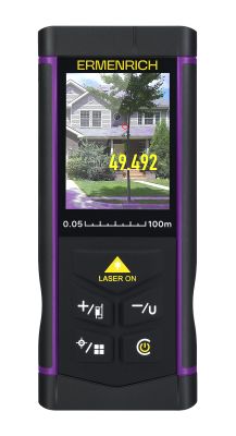 Лазерная рулетка Ermenrich PRO LR100, с камерой