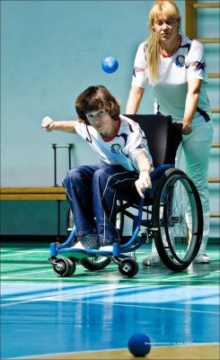 Игра Бочча в сумке через плечо