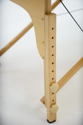 Массажный стол, деревянный, кремовый MET Comfort W2