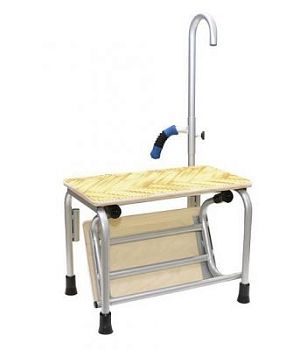 Ступень-подставка для ванной с поручнем и креплением к ванне СВ-04.3 арт.СиМ27231