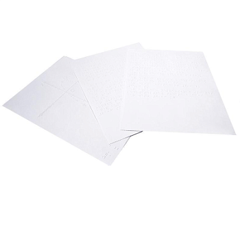 Бумага для письма и печати по Брайлю 210×297 мм, 1 кг (А4)