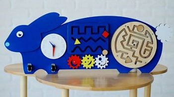 Бизиборд «Ловкий зайчик» арт. ПрТ28015