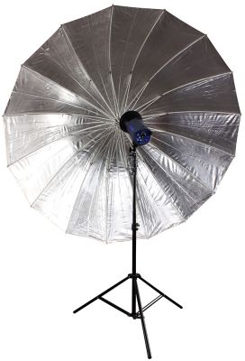 Фотозонт Bresser SM-09 Jumbo 180 см, черно-серебристый