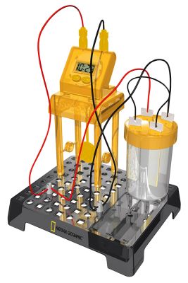 Набор для экспериментов Bresser (Брессер) National Geographic «Гальванический элемент и Волшебная лампа»