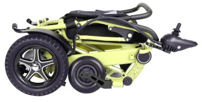 Мощное малогабаритное кресло-коляска с электроприводом, рама-алюминий MET Compact 35