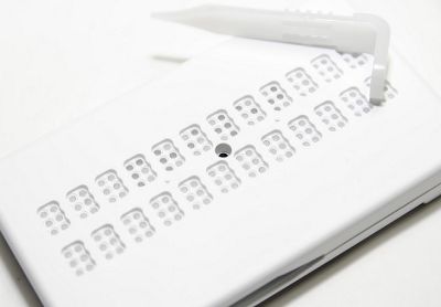 Прибор прямого чтения для письма по Брайлю (мини) арт. ИА28055