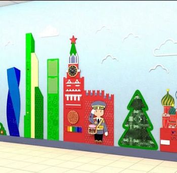 Декоративно-развивающая панель «Кремль» арт. Umn27532